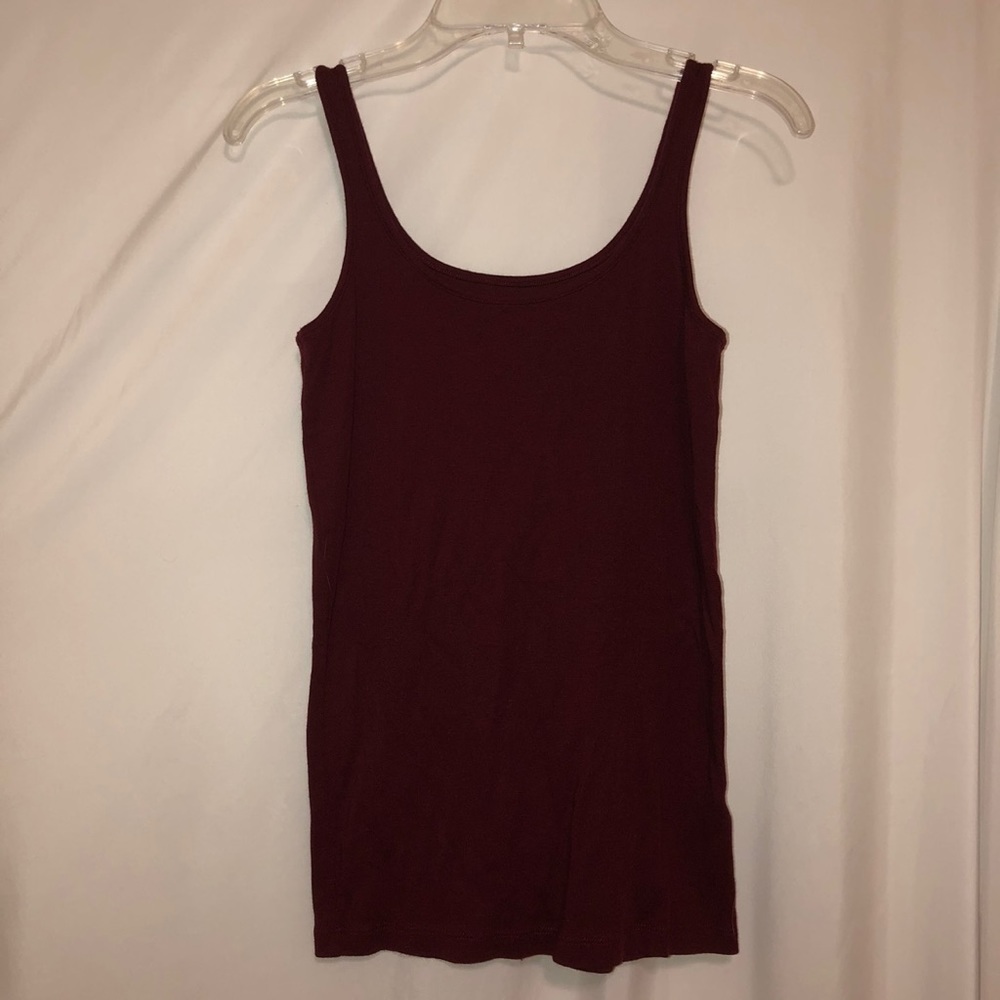 Maroon Tank Top